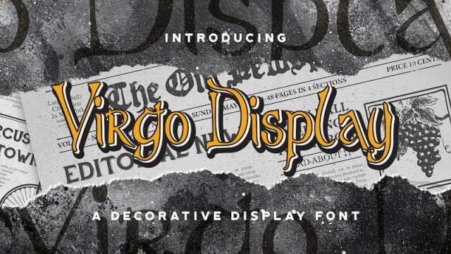 (Font) Virgo Display — Left 4 Dead 2 Steam Workshop preview image