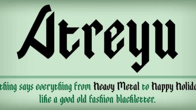(Font) Atreyu — Left 4 Dead 2 Workshop preview