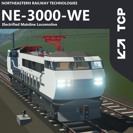 NE-3000-WE | Electrified Mainline Locomotive — Stormworks: Build and Rescue Workshop preview