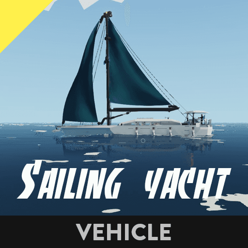 Sailing yacht — Stormworks: Build and Rescue Steam Workshop preview image