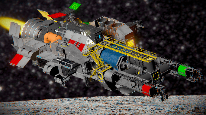 [LF - 01] - Indy Medium Cargo Freighter — Space Engineers Steam Workshop preview image