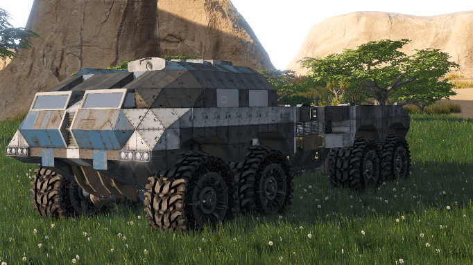 Conser Heavy Transporter-6670 — Space Engineers Workshop preview