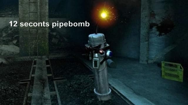 12 seconts pipebomb — Left 4 Dead 2 Steam Workshop preview image