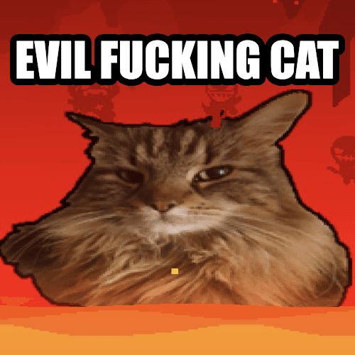 The Beast Replaced by Evil Fucking Cat — The Binding of Isaac: Rebirth Steam Workshop preview image