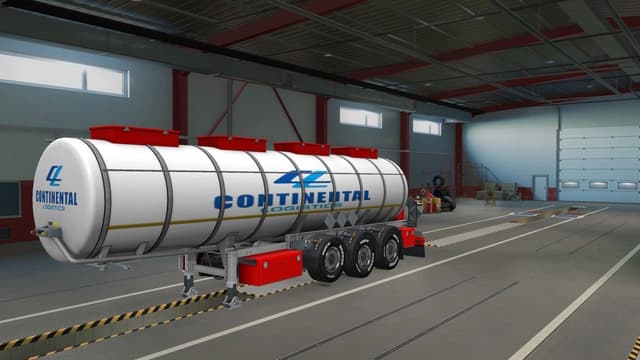 Standtrailer fueltank foodtank Chemietank Skin Privat — Euro Truck Simulator 2 Steam Workshop preview image