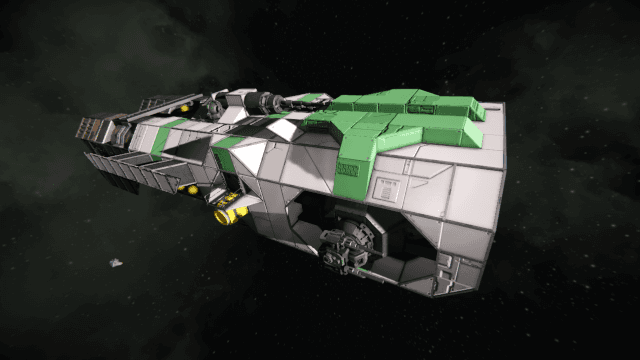 Stargazer CLASS Corvette — Space Engineers Workshop preview