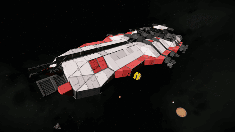 Intruder CLASS Frigate — Space Engineers Workshop preview