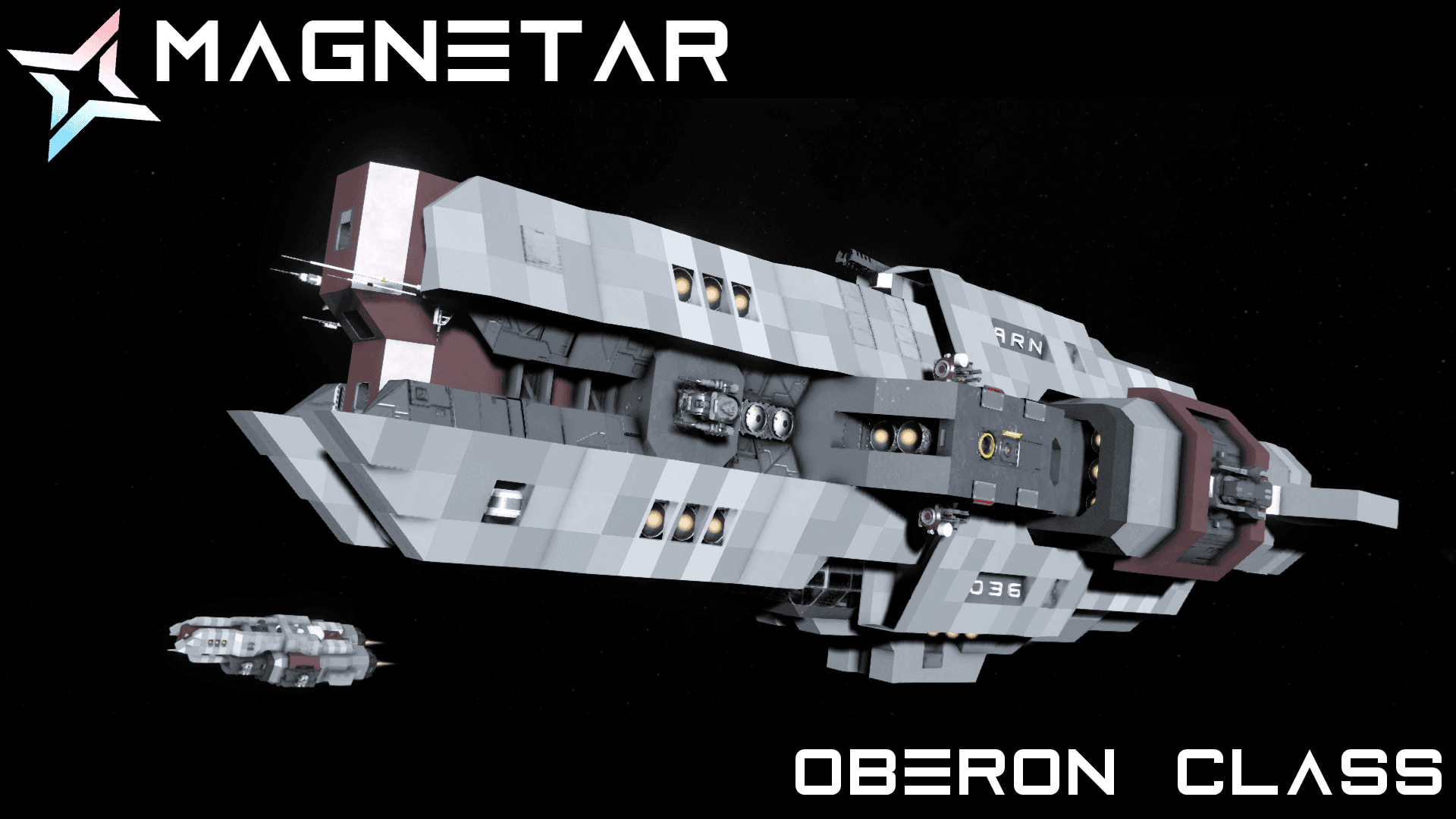 [MTF] Oberon Assault Frigate (FF) — Space Engineers Workshop preview
