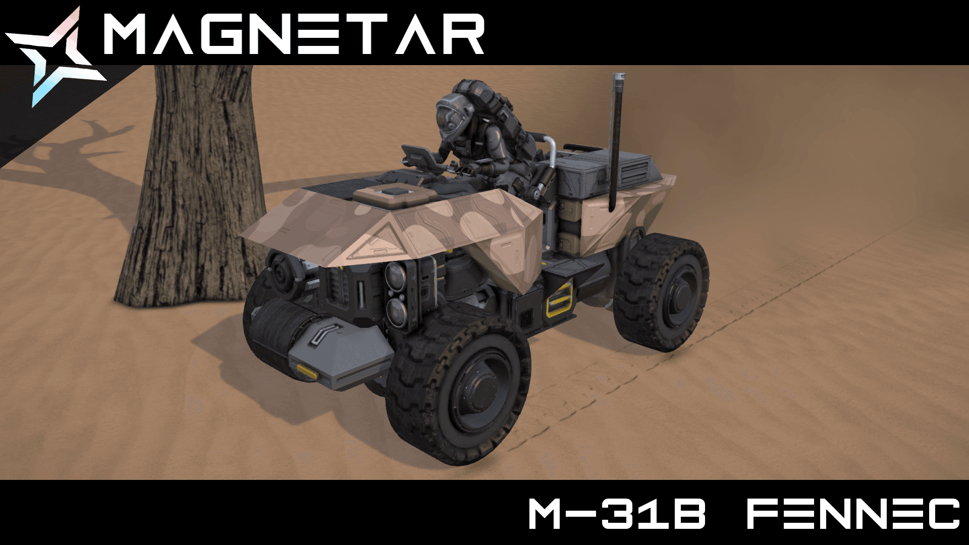 [MTF] Fennec All Terrain Vehicle (ATV) — Space Engineers Workshop preview