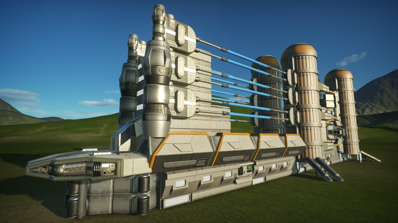 科幻大楼 — Planet Coaster Workshop preview