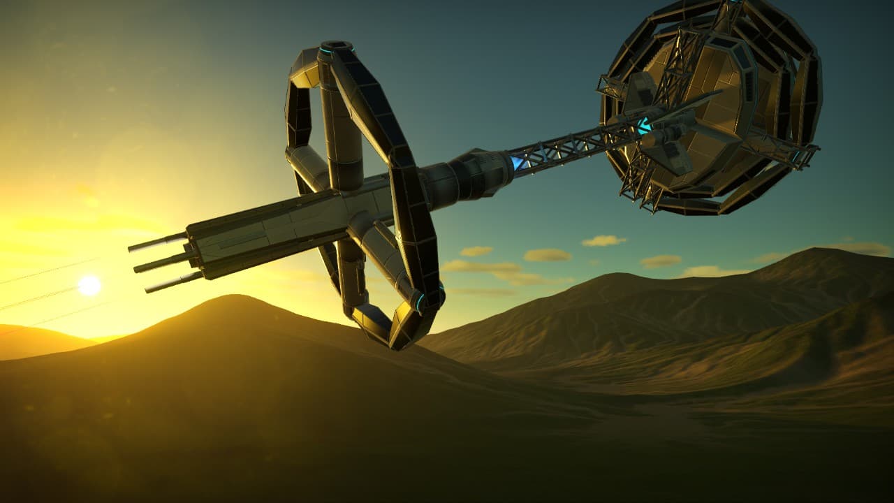 科幻弑神之矛 — Planet Coaster Workshop preview