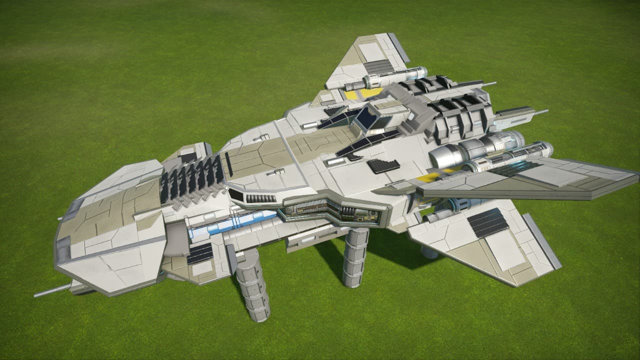 科幻空天飞机 — Planet Coaster Workshop preview