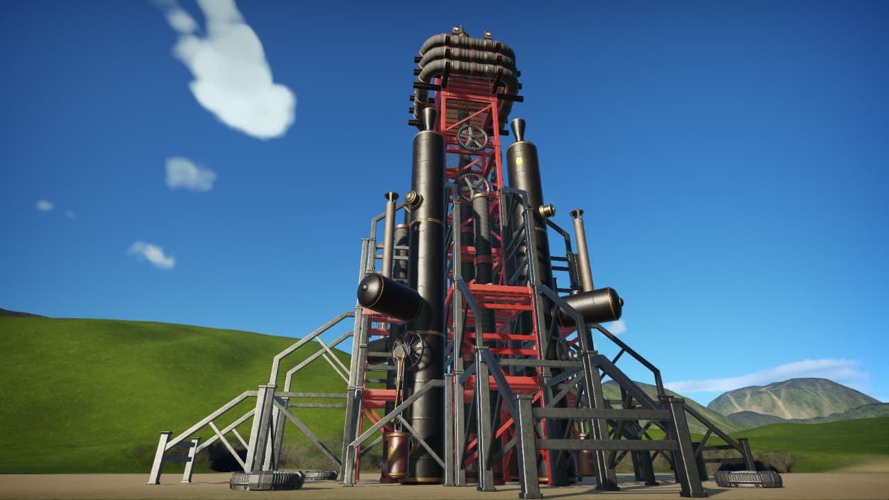 蒸汽工业塔 — Planet Coaster Workshop preview