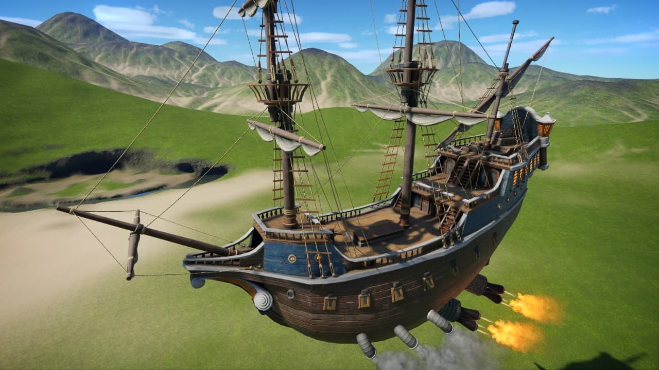 蒸汽帆船 — Planet Coaster Steam Workshop preview image
