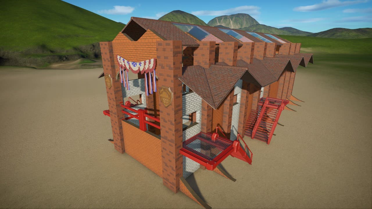 蒸汽火车工厂 — Planet Coaster Steam Workshop preview image