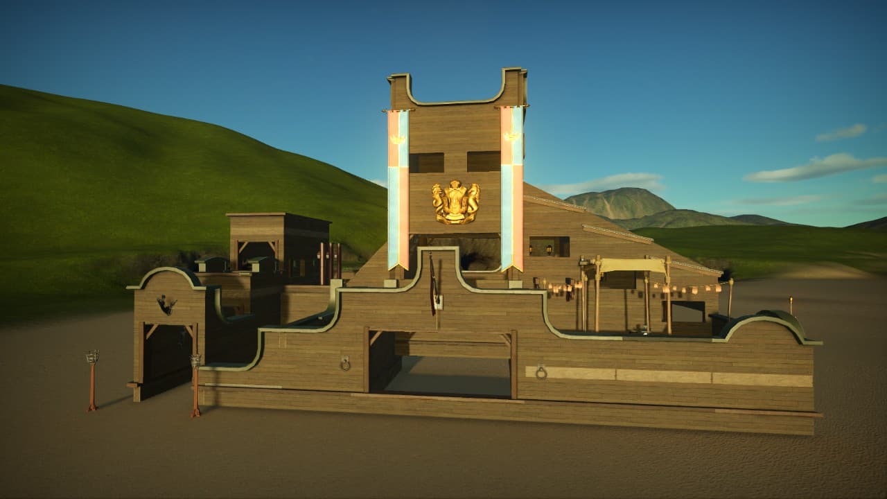 西部荒野客栈 — Planet Coaster Steam Workshop preview image