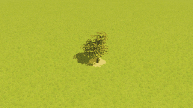 You can park under tree 1 x 2 — Cities: Skylines Steam Workshop preview image