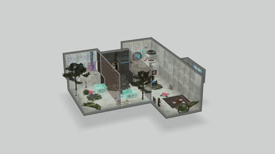 Overgrown red fizzler 3 — Portal 2 Steam Workshop preview image