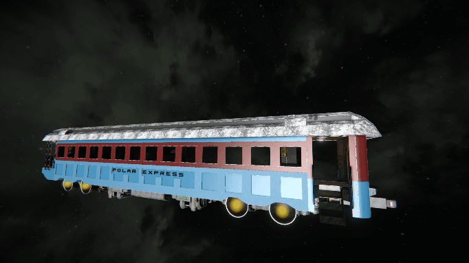 [Space Polar Express] End Coach — Space Engineers Workshop preview