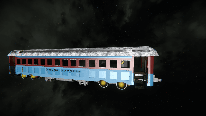 [Space Polar Express] Utility Coach — Space Engineers Steam Workshop preview image