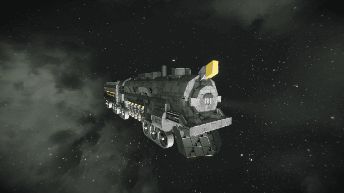[Space Polar Express] Locomotive — Space Engineers Workshop preview