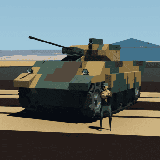 Example Tank for Armor Arena (1 Player Crew) — Stormworks: Build and Rescue Steam Workshop preview image