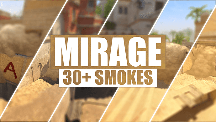 Mirage | 30+ Easy Smokes Guide — Counter-Strike 2 Steam Workshop preview image