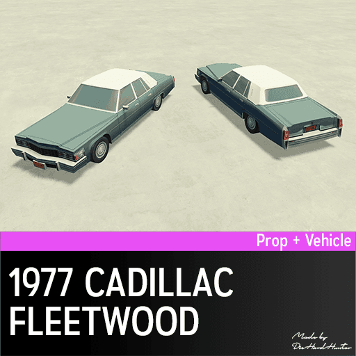 1977 Cadillac Fleetwood (White vynil roof) — Cities: Skylines Steam Workshop preview image
