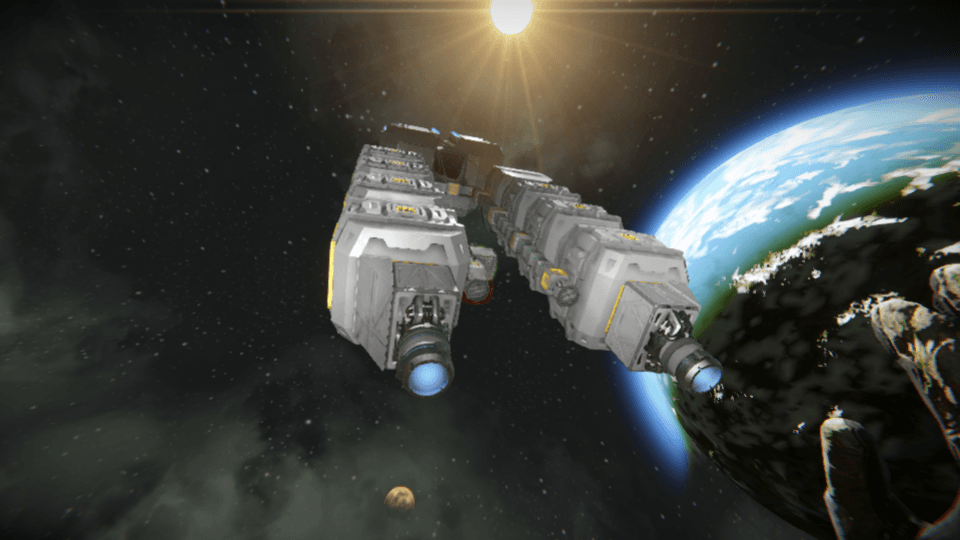 Small Space Transport — Space Engineers Workshop preview