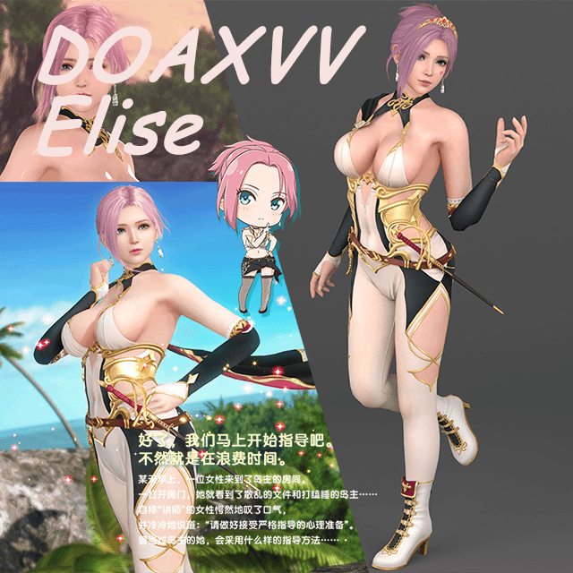 DOAXVV Elise伊莉丝 (Reincarnation Chevalier) Nick — Left 4 Dead 2 Steam Workshop preview image