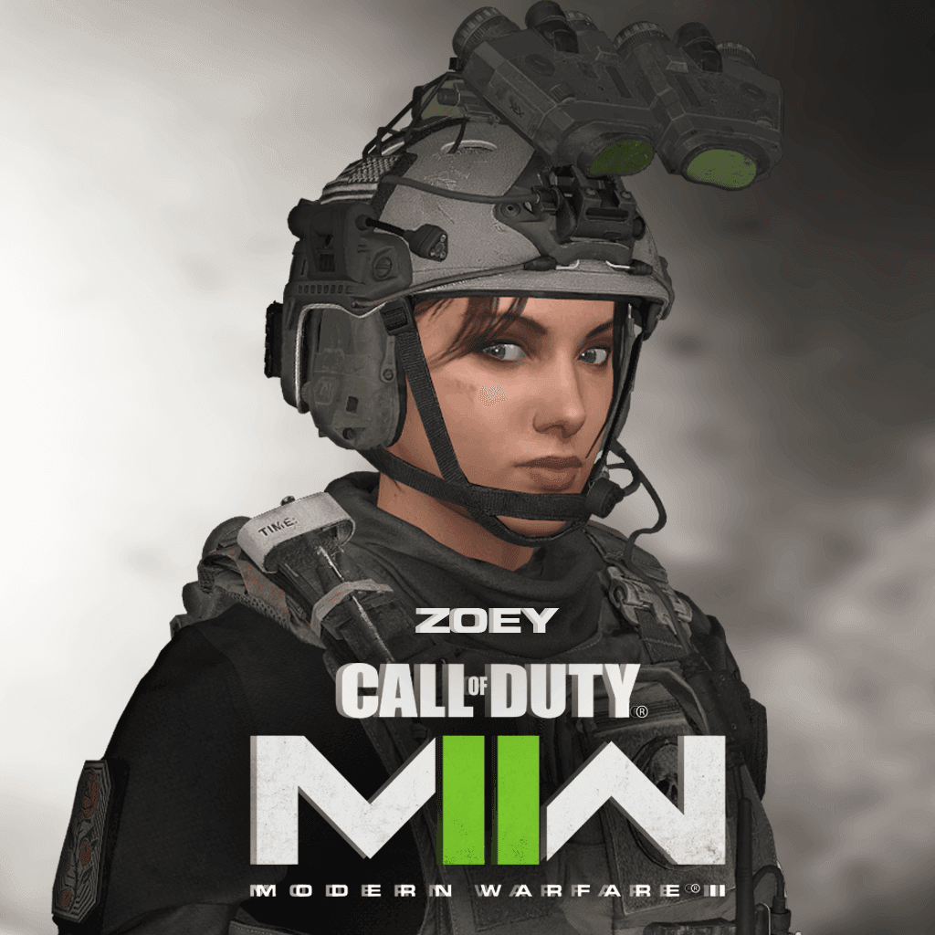 COD MW22 Zoey Blackout
 — Left 4 Dead 2 Steam Workshop preview image