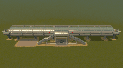 Ground and underground subway transfer stations — Cities: Skylines Steam Workshop preview image