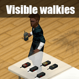 Visible Walkies — Project Zomboid Steam Workshop preview image