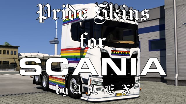 Pride Paintjobs for SCANIA S and R NG by A L E X [SKIN,LIVERY,NEXT GENERATION] — Euro Truck Simulator 2 Workshop preview