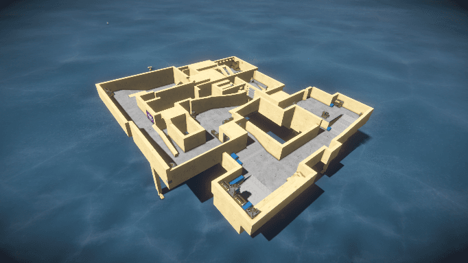 可汗重工-pvp枪战地图（pvp） — Space Engineers Steam Workshop preview image