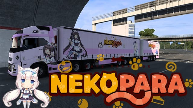 [OUTDATED] Skin nekopara for Volvo FH6 — Euro Truck Simulator 2 Workshop preview