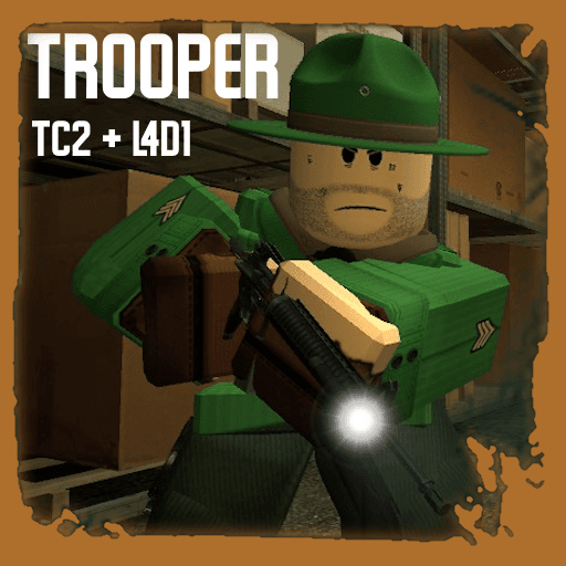 Trooper [Typical Colors 2 + L4D1] (Roblox) [Bill] — Left 4 Dead 2 Steam Workshop preview image