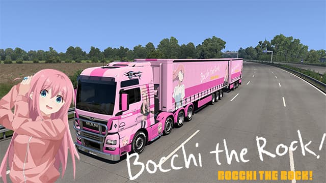 [OUTDATED] Gotou Hitori for MAN TGX Euro 6 — Euro Truck Simulator 2 Steam Workshop preview image