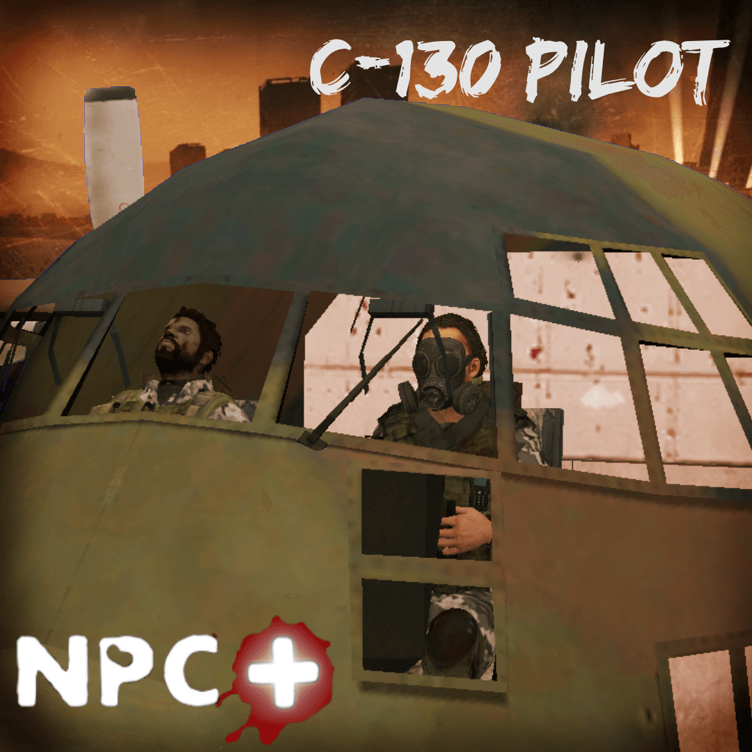 NPC PLUS - Dead Air C-130 Pilot — Left 4 Dead 2 Steam Workshop preview image