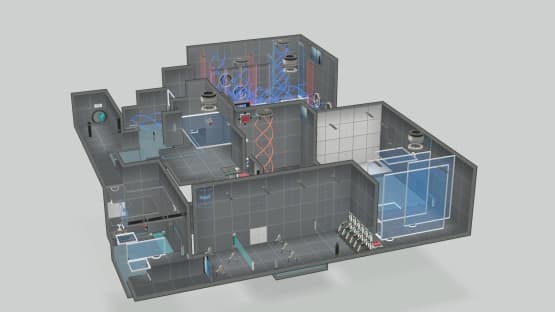 Co-oP tEst ChambEr 44 by Dzhi_Man — Portal 2 Steam Workshop preview image