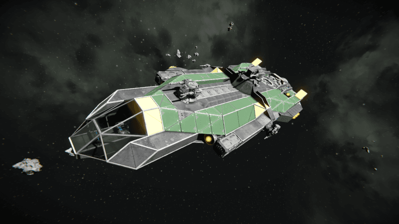 Javelin CLASS Corvette — Space Engineers Workshop preview