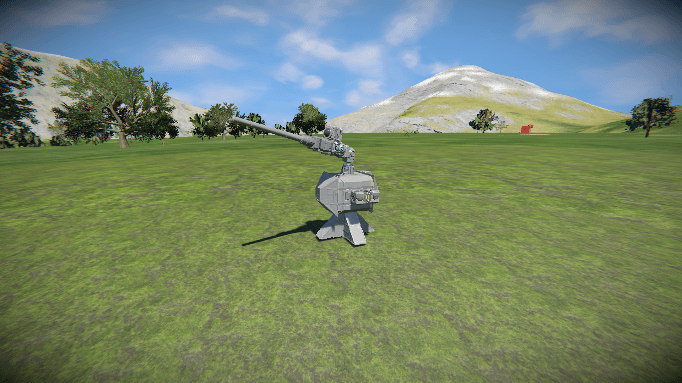 CANNON BASE — Space Engineers Workshop preview