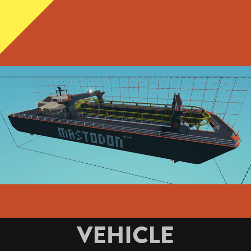 DRV6061 Mastodon Deep sea recovery vessel — Stormworks: Build and Rescue Steam Workshop preview image
