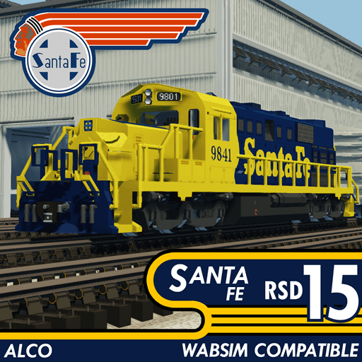 Santa Fe ALCO RSD-15 — Stormworks: Build and Rescue Steam Workshop preview image