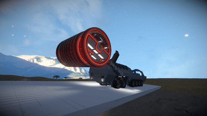 可汗重工-牛牛隧道车 — Space Engineers Steam Workshop preview image