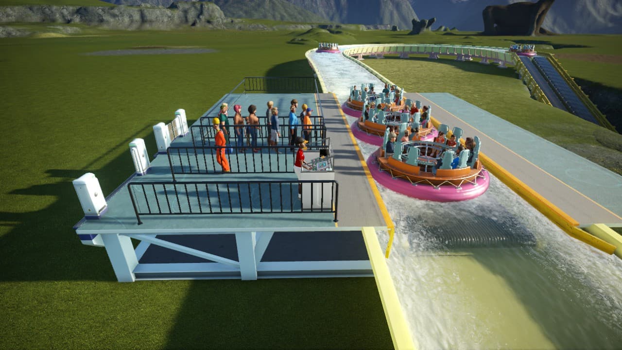 water ride hilarity — Planet Coaster Workshop preview