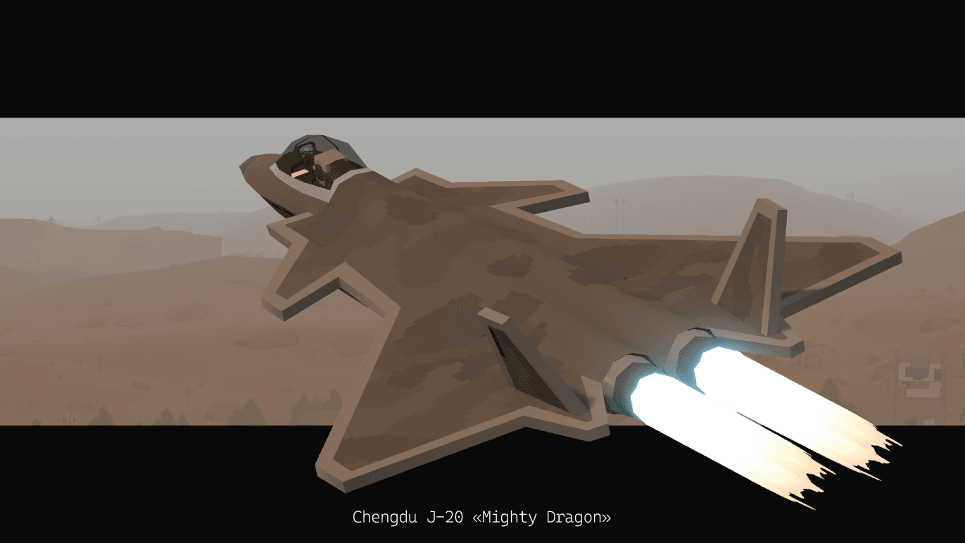 (Updated) J20 Fighter Jet — Unturned Steam Workshop preview image