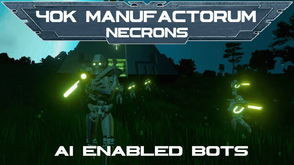 Necron Bots | 40k Manufactorum — Space Engineers Steam Workshop preview image