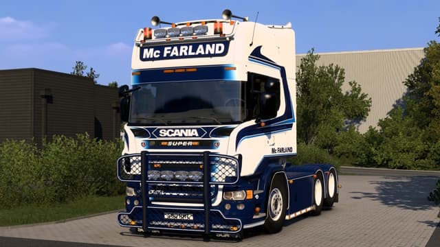 Mc FARLAND Skin for Scania PGR-Series — Euro Truck Simulator 2 Workshop preview