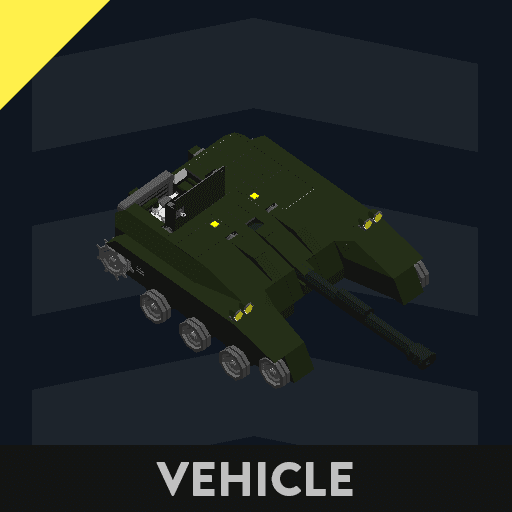 two crew hill peak tank — Stormworks: Build and Rescue Steam Workshop preview image